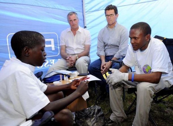 A participant who has entered the test your team project for HIV