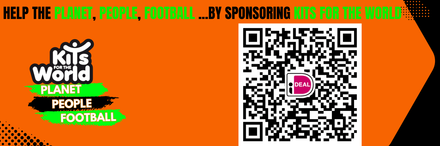 Scan the QR code to donate to kits for the world