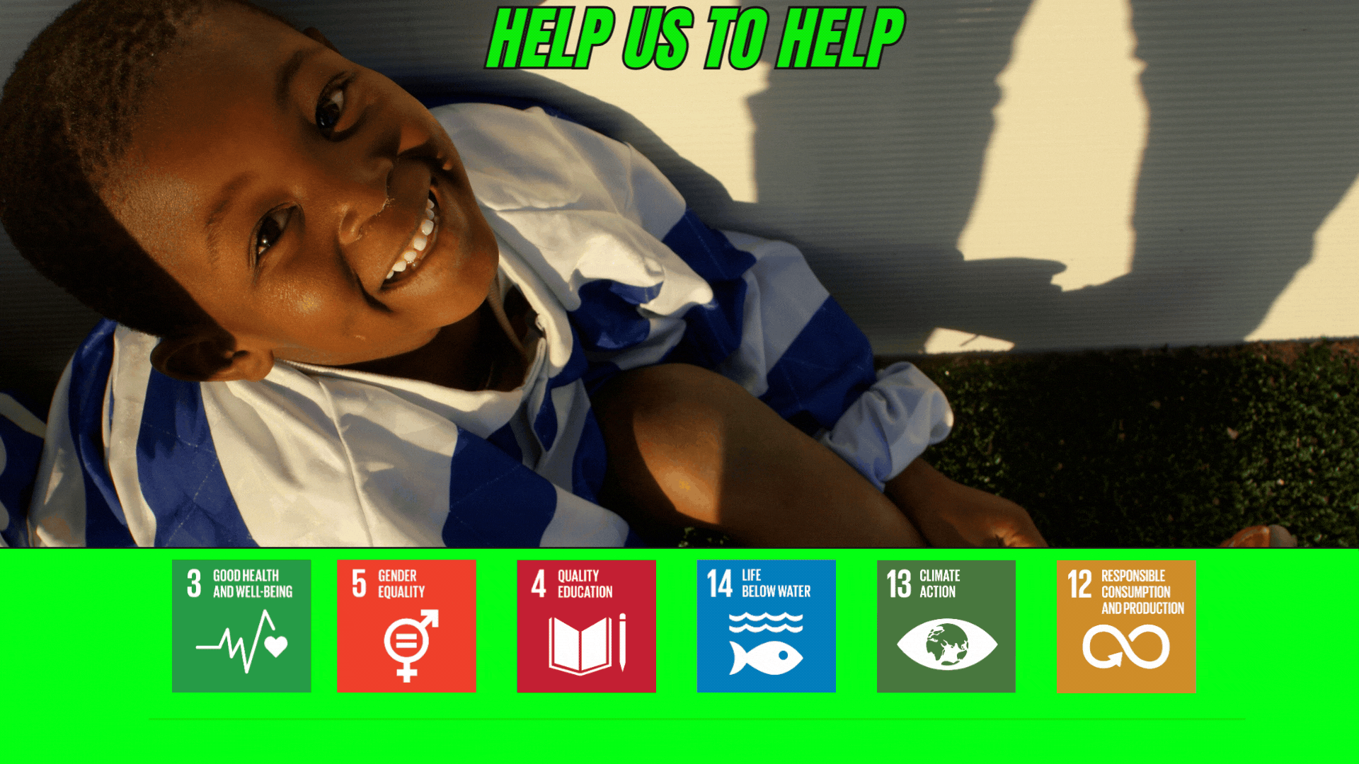 Photo of a you football player getting his kit on to take part in projects that use football as a development tool With kits donated by kits for the world